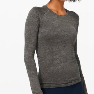 Lululemon Swiftly Tech Long Sleeve Camo
